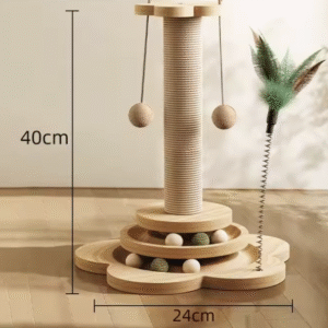 Colonne à gratter pour chat